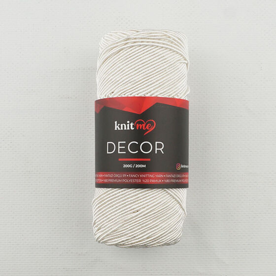 KNİT ME DECOR POLYESTER KNITTING YARN 200 GR.200 MT.