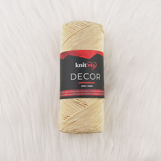 KNİT ME DECOR POLYESTER KNITTING YARN 200 GR.200 MT.