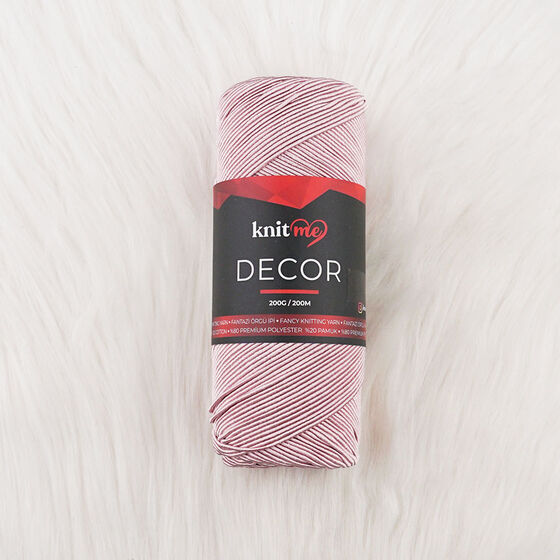 KNİT ME DECOR POLYESTER KNITTING YARN 200 GR.200 MT.