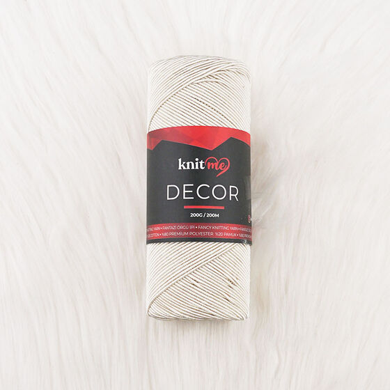 KNİT ME DECOR POLYESTER KNITTING YARN 200 GR.200 MT.