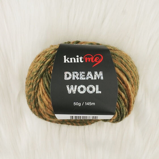 KNİT ME DREAM WOOL EL ÖRGÜ İPİ 50 GR.145 MT.