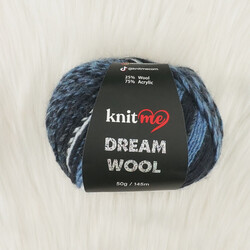 KNİT ME DREAM WOOL EL ÖRGÜ İPİ 50 GR.145 MT. - Thumbnail