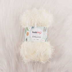 KNİT ME EYELASH HAND KNITTING YARN 100 GR.160 MT. - Thumbnail