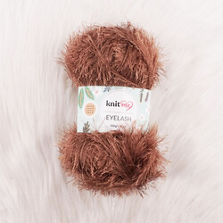 KNİT ME EYELASH HAND KNITTING YARN 100 GR.160 MT. - Thumbnail