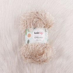 KNİT ME EYELASH HAND KNITTING YARN 100 GR.160 MT. - Thumbnail