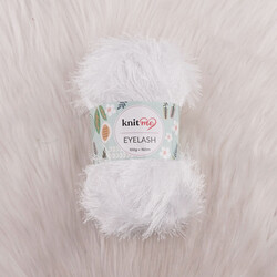 KNİT ME EYELASH HAND KNITTING YARN 100 GR.160 MT. - Thumbnail