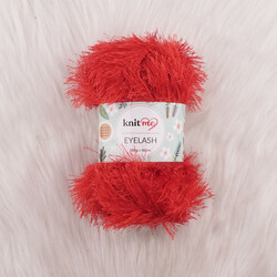 KNİT ME EYELASH HAND KNITTING YARN 100 GR.160 MT. - Thumbnail