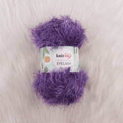 KNİT ME EYELASH HAND KNITTING YARN 100 GR.160 MT. - Thumbnail