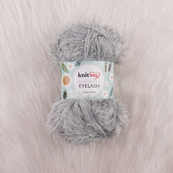 KNİT ME EYELASH HAND KNITTING YARN 100 GR.160 MT. - Thumbnail