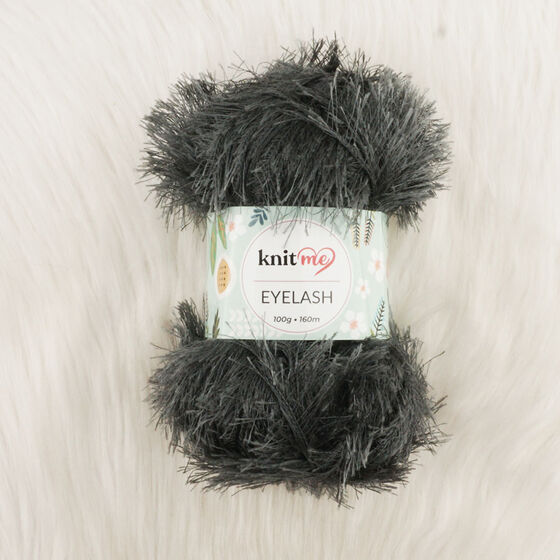 KNİT ME EYELASH HAND KNITTING YARN 100 GR.160 MT.
