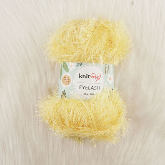 KNİT ME EYELASH HAND KNITTING YARN 100 GR.160 MT.