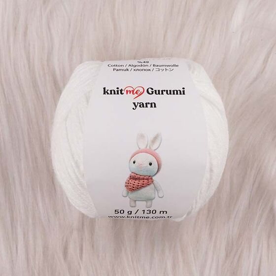 KNİT ME GURUMI YARN HAND KNITTING YARN 50 G.130 MT.