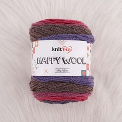 KNİT ME HAPPY WOOL EL ÖRGÜ İPİ 100 G.190 MT. - Thumbnail