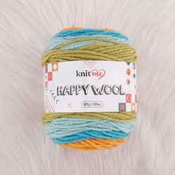 KNİT ME HAPPY WOOL EL ÖRGÜ İPİ 100 G.190 MT. - Thumbnail