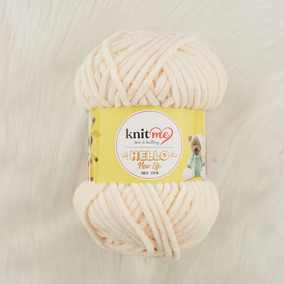 KNİT ME HELLO HAND KNITTING YARN 100 GR.120 MT.