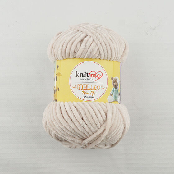 KNİT ME HELLO HAND KNITTING YARN 100 GR.120 MT.