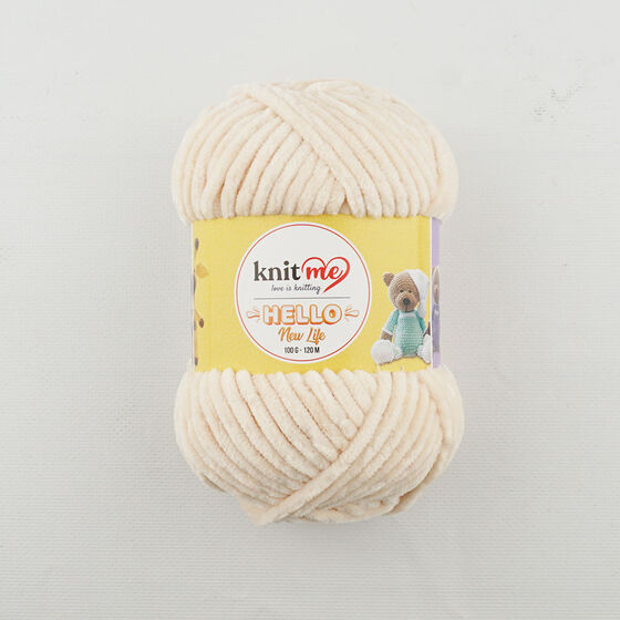 KNİT ME HELLO HAND KNITTING YARN 100 GR.120 MT.