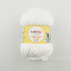 KNİT ME HELLO HAND KNITTING YARN 100 GR.120 MT. - Thumbnail