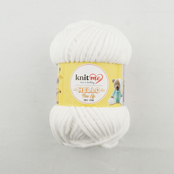 KNİT ME HELLO HAND KNITTING YARN 100 GR.120 MT.