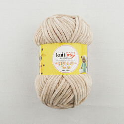 KNİT ME HELLO HAND KNITTING YARN 100 GR.120 MT. - Thumbnail