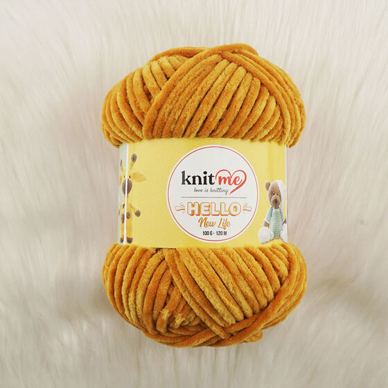 KNİT ME HELLO HAND KNITTING YARN 100 GR.120 MT.