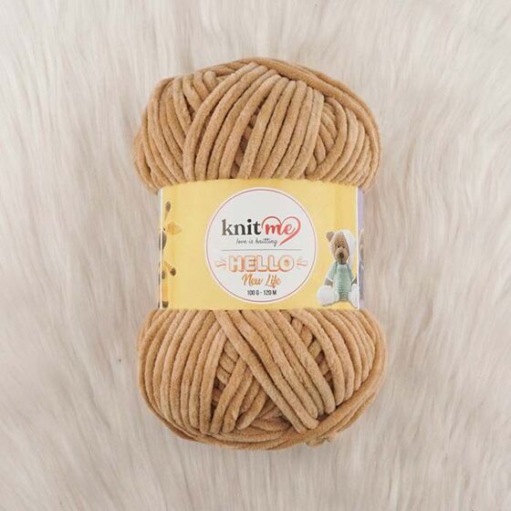 KNİT ME HELLO HAND KNITTING YARN 100 GR.120 MT.