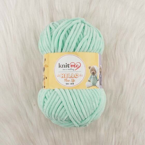 KNİT ME HELLO HAND KNITTING YARN 100 GR.120 MT.