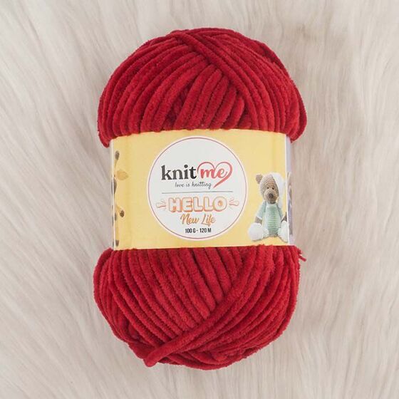 KNİT ME HELLO HAND KNITTING YARN 100 GR.120 MT.