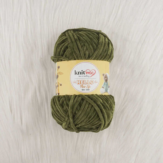 KNİT ME HELLO HAND KNITTING YARN 100 GR.120 MT.