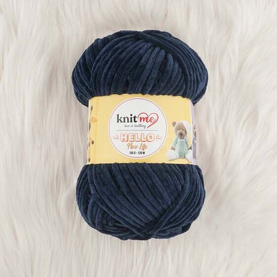 KNİT ME HELLO HAND KNITTING YARN 100 GR.120 MT.