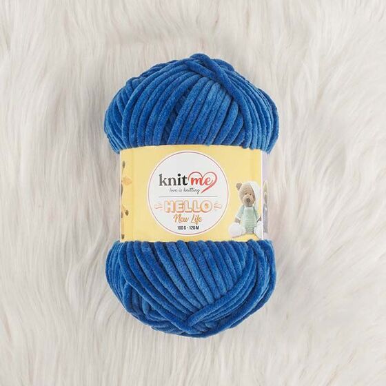 KNİT ME HELLO HAND KNITTING YARN 100 GR.120 MT.