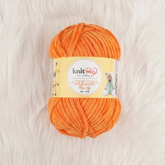 KNİT ME HELLO HAND KNITTING YARN 100 GR.120 MT.