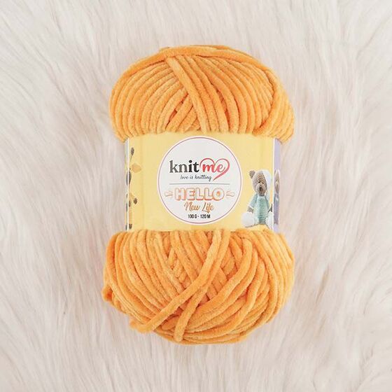 KNİT ME HELLO HAND KNITTING YARN 100 GR.120 MT.