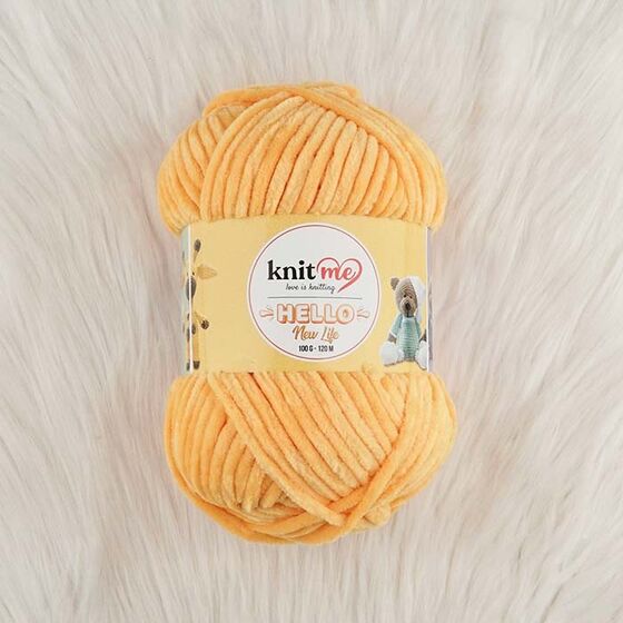 KNİT ME HELLO HAND KNITTING YARN 100 GR.120 MT.