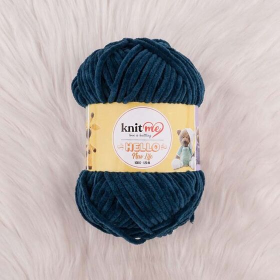 KNİT ME HELLO HAND KNITTING YARN 100 GR.120 MT.