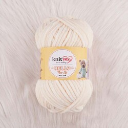 KNİT ME HELLO HAND KNITTING YARN 100 GR.120 MT. - Thumbnail