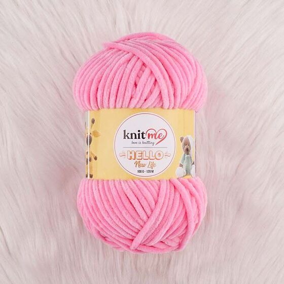 KNİT ME HELLO HAND KNITTING YARN 100 GR.120 MT.