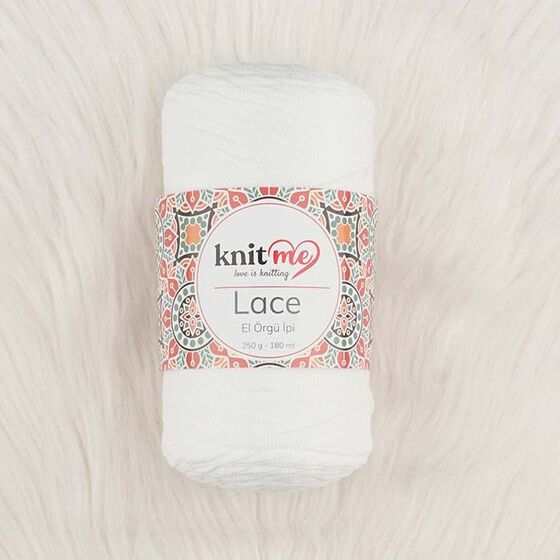 KNİT ME LACE EL ÖRGÜ İPİ POLYESTER 250 G.180 MT.