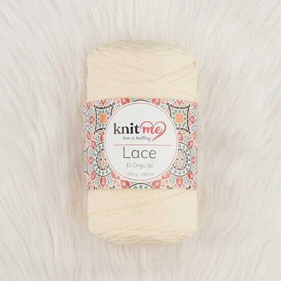 KNİT ME LACE HAND KNITTING YARN POLYESTER 250 G.180 MT.