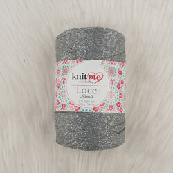 KNİT ME LACE SILVERY HAND KNITTING YARN 250 G.140 MT. - Thumbnail