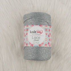 KNİT ME LACE SILVERY HAND KNITTING YARN 250 G.140 MT. - Thumbnail