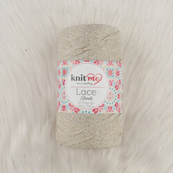 KNİT ME LACE SILVERY HAND KNITTING YARN 250 G.140 MT. - Thumbnail