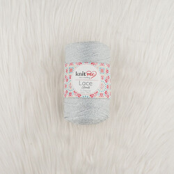 KNİT ME LACE SILVERY HAND KNITTING YARN 250 G.140 MT. - Thumbnail