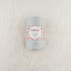 KNİT ME LACE SILVERY HAND KNITTING YARN 250 G.140 MT. - Thumbnail