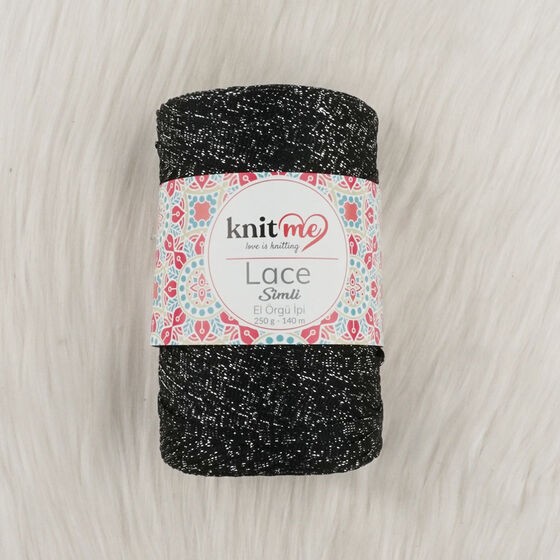 KNİT ME LACE SİMLİ EL ÖRGÜ İPİ 250 G.140 MT.