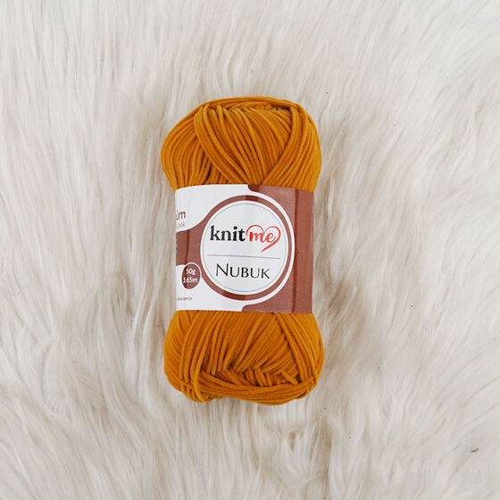 KNİT ME NUBUCK HAND KNITTING YARN 50 GR.165 MT.