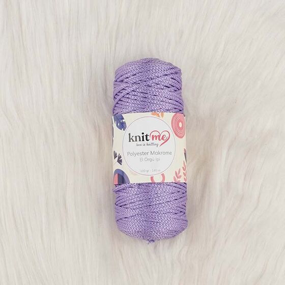 KNİT ME POLYESTER MACROME HAND KNITTING YARN 100 GR 140 M.