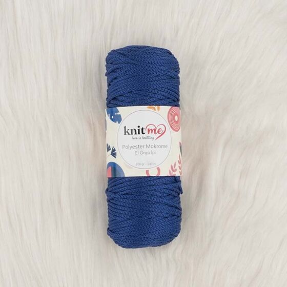 KNİT ME POLYESTER MACROME HAND KNITTING YARN 100 GR 140 M.