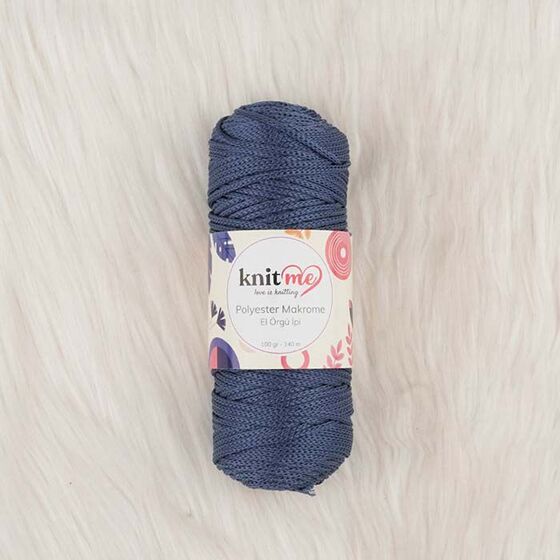 KNİT ME POLYESTER MACROME HAND KNITTING YARN 100 GR 140 M.