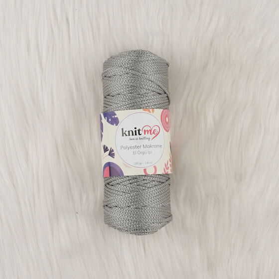 KNİT ME POLYESTER MACROME HAND KNITTING YARN 100 GR 140 M.